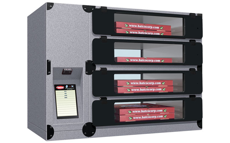 Hatco’s Flav-R 2-Go® Pizza Locker System Changes
the Carry-Out Pizza Game