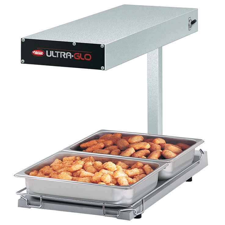 Calentador de alimentos portátil de cerámica Ultra-Glo de Hatco UGFFBL