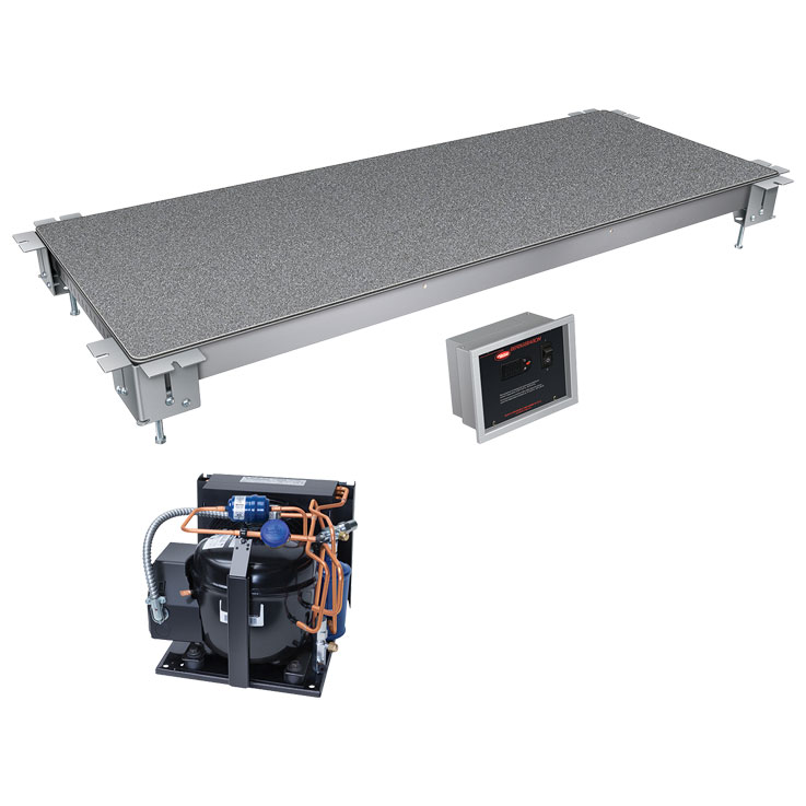 Hatco CSSBR Remote Built-In Cold Stone Shelf For Food Displays