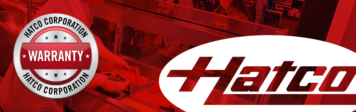 Información y registro de garantías para equipos de Hatco