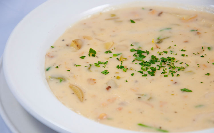 Real Seafood Company's New England Clam Chowder