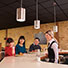 Lámpara de calor decorativa para restaurantes Hatco DL-1100