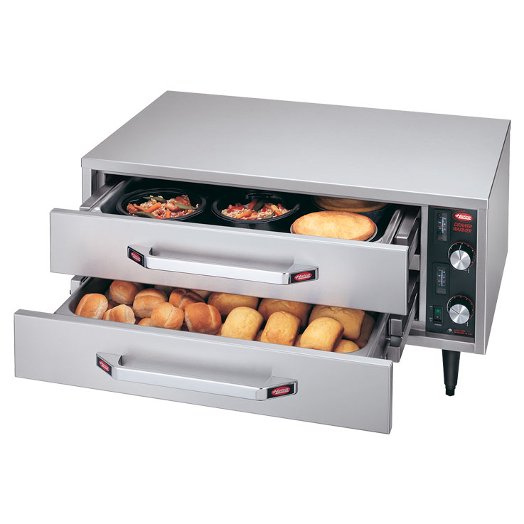 Split Warming Drawer | Hatco HDW-R2 Freestanding Drawer Warmer