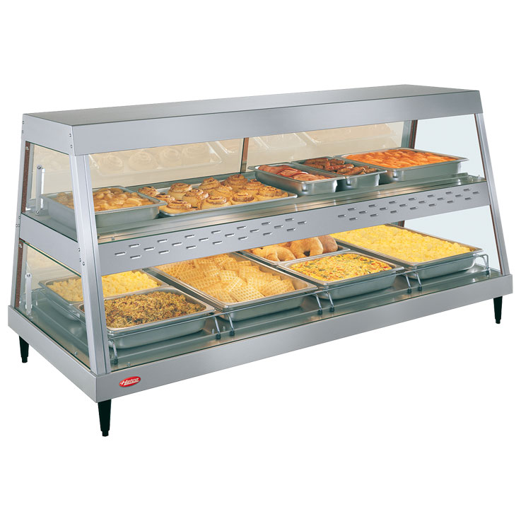 GRHD Glo-Ray Heated Display Case | Hot Food Merchandiser