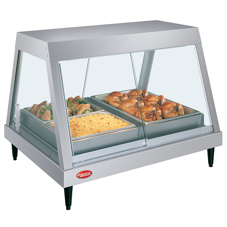 Hatco Glo-Ray Designer Heated Display Case with Humidty