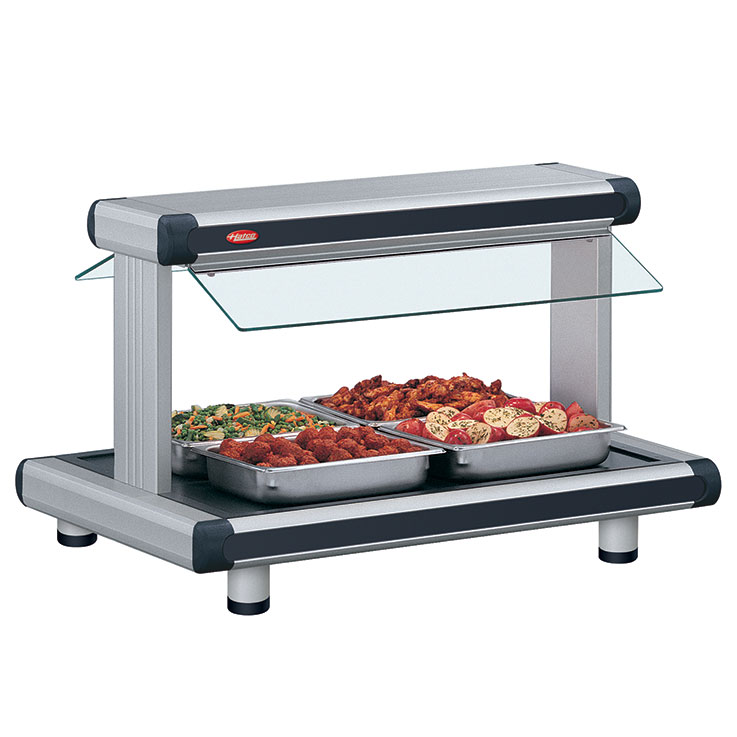 Calentadores portátiles para buffets | Calentador para buffets de diseñador Glo-Ray GR2BW