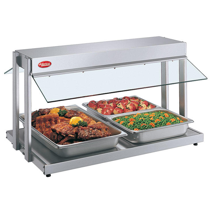 Calentadores de comida para buffets  Calentadores de alimentos Glo-Ray GRBW