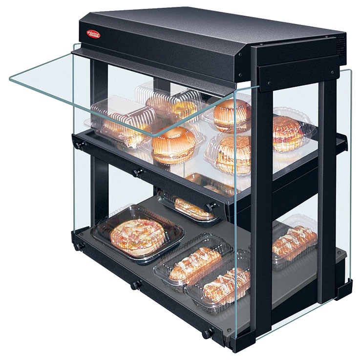 GRHW-1SGDS Glo-Ray Heated Glass Mini-Merchandiser Display