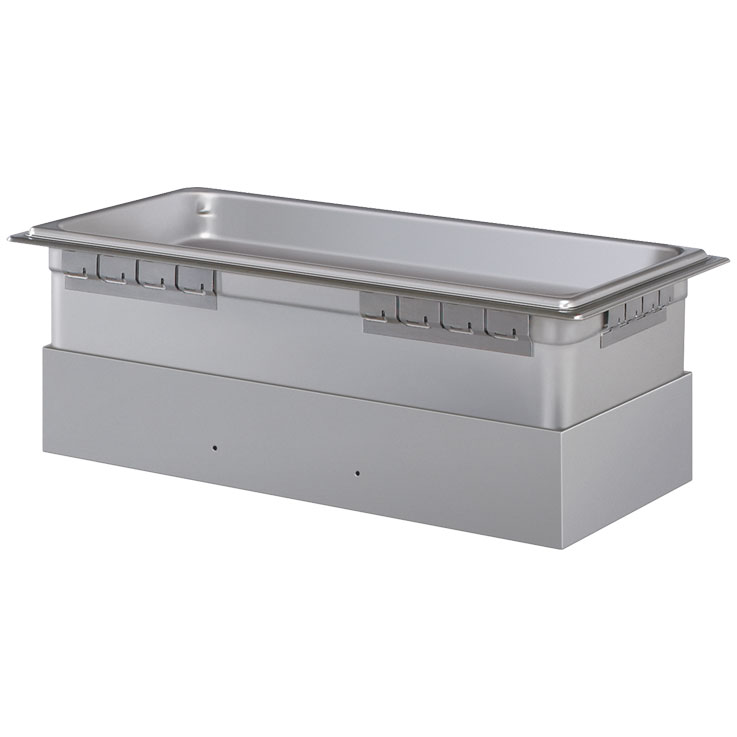 Hatco CHW-43 Countertop Food Warmer - Wet or Dry w/ (4) 1/3 Pan Wells, 120v