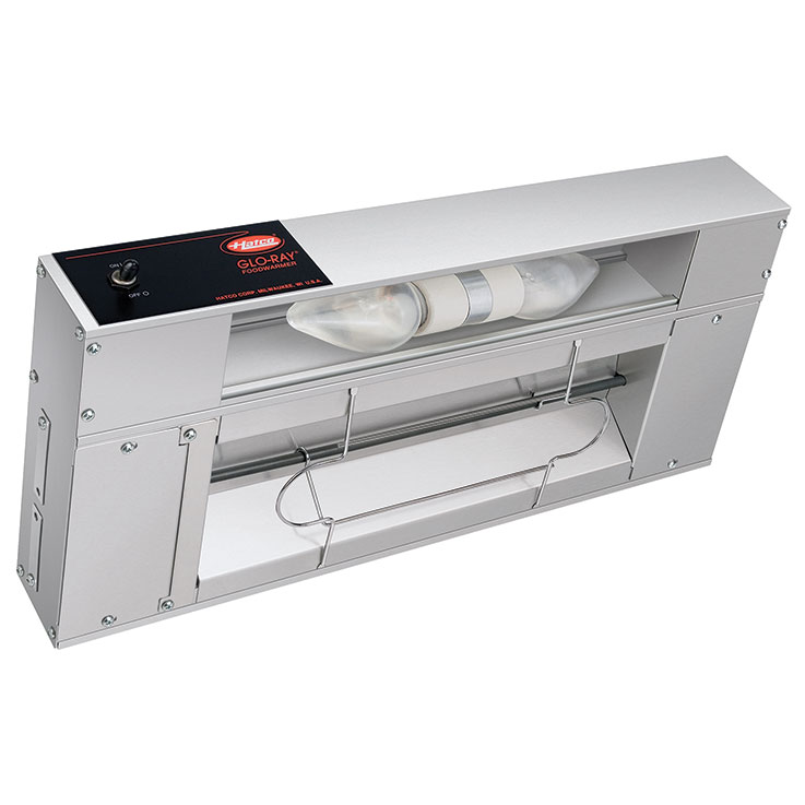 Calentador de banda infrarroja Glo-Ray con luces de Hatco GRAL/GRAHL