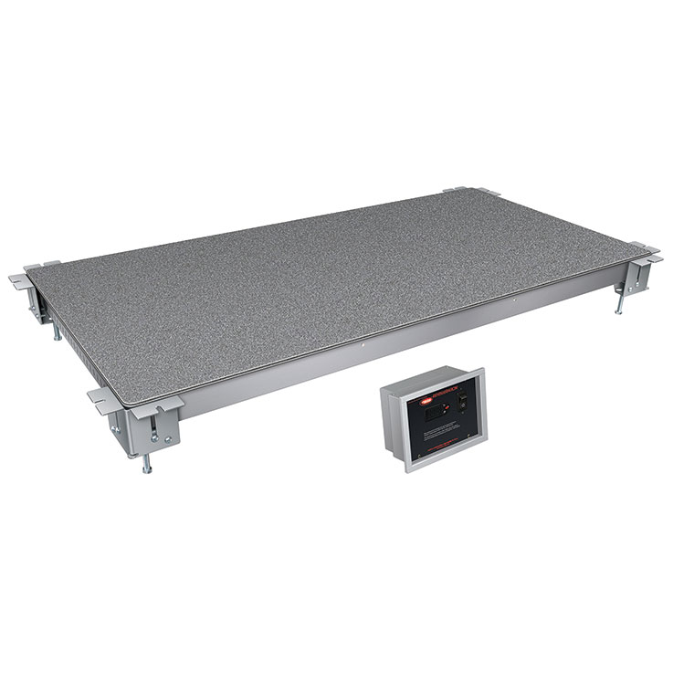 Hatco CSSBFX Remote Cold Simulated Stone Display Shelf