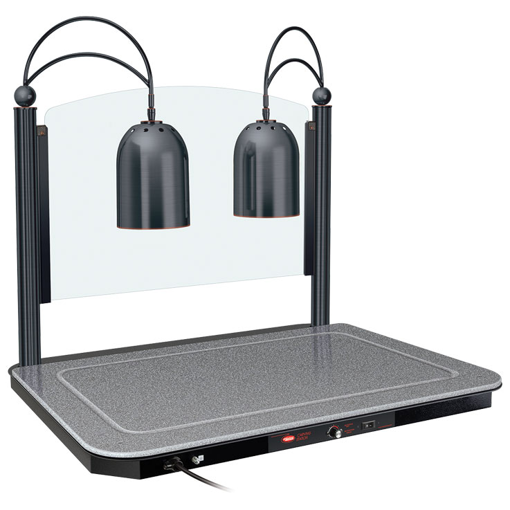 Hatco DCSB2-3624-2 Rectangular Heated Base Carving Station Lamp