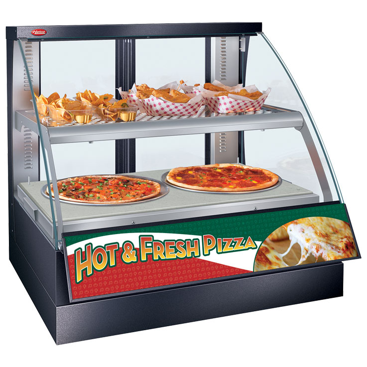 FSCD/FSCDH Flav-R-Savor Convected Air Curved Front Display Case