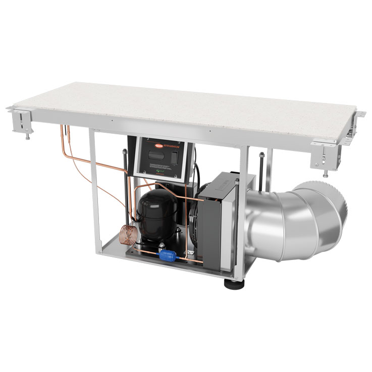 CSSBP Cold Built-In Food Shelf | R-290 Propane | Hatco