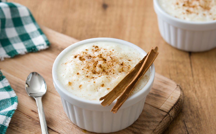 Budín de arroz clásico de Betty Lou