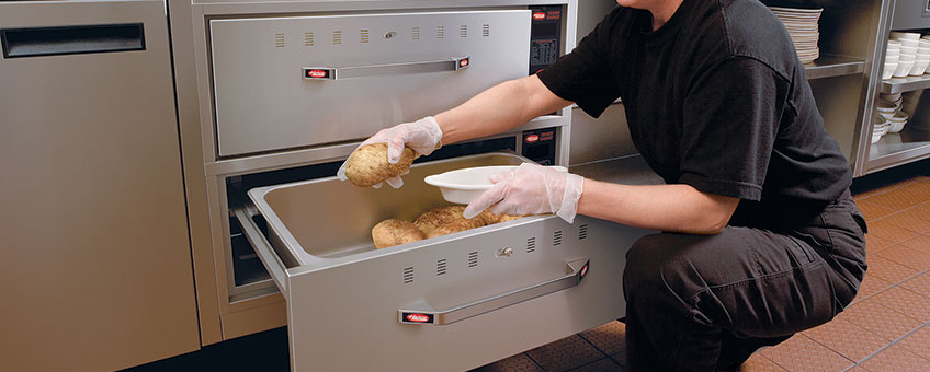 Bun Warmer Warming Drawer Cabinet Chicken Food Holding Water Tray 