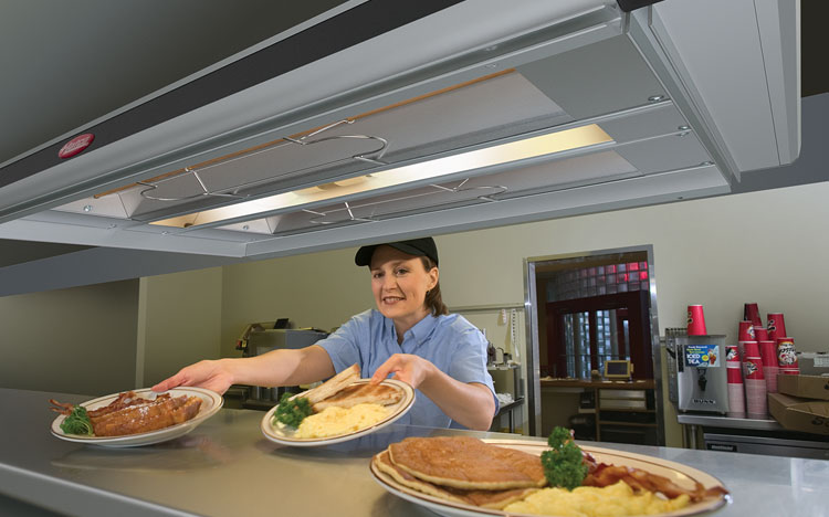 How Do Strip Heaters Keep Food Warm?