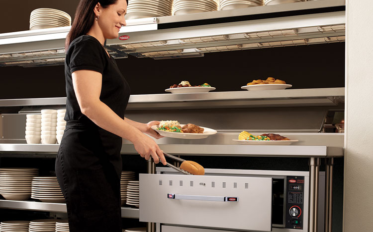 Commercial Kitchen Food Warming Drawer, Keep Restaurant Food Warm