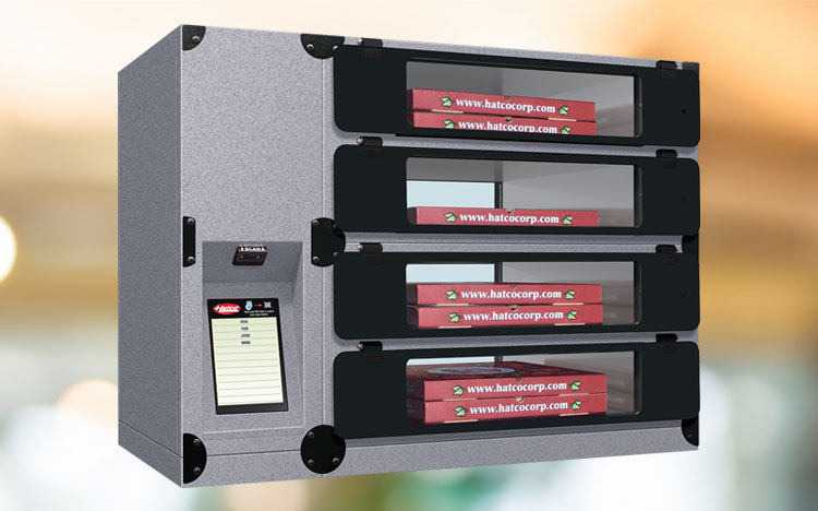 Hatco’s Flav-R 2-Go® Pizza Locker System Changes
the Carry-Out Pizza Game