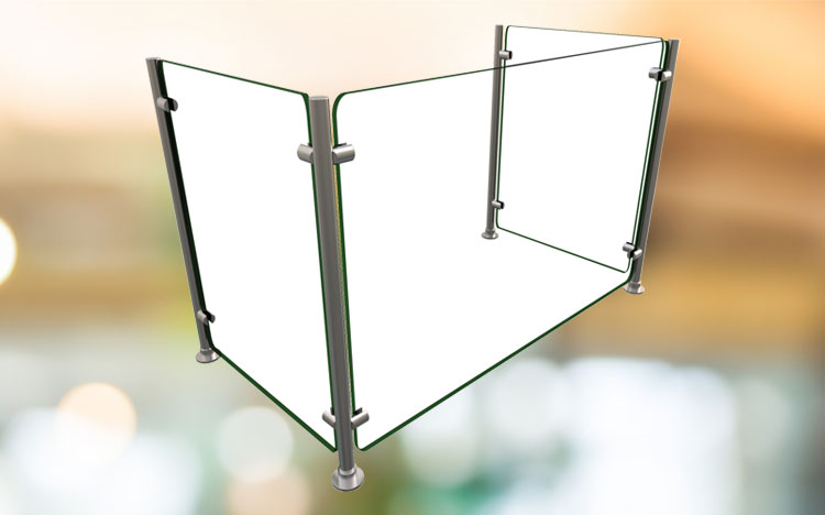 Enhance and Protect Food Products
With Flav-R-Shield™ Sneeze Guards from Hatco