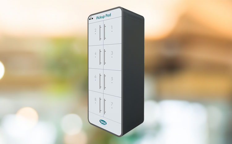 Elevate the Customer Experience with 
the Pass-Through Pickup Pod™ from Hatco