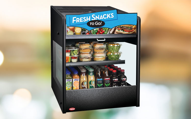 Elevate Your Grab-and-Go Experience with the Hatco
Flav-R-Savor® Refrigerated Air Curtain Merchandiser