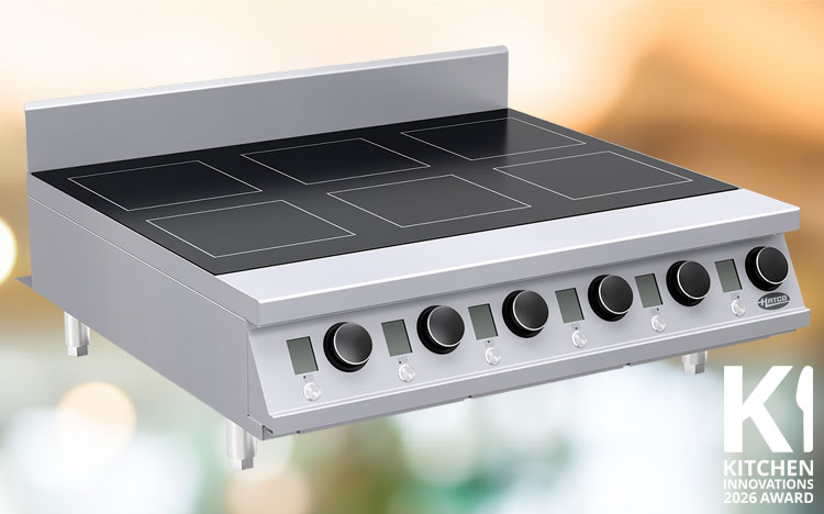 Hatco Programmable 6-Burner Countertop Induction Range Earns Prestigious 2026 Kitchen Innovations Award